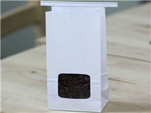 Tin Tie Coffee Bag With Window